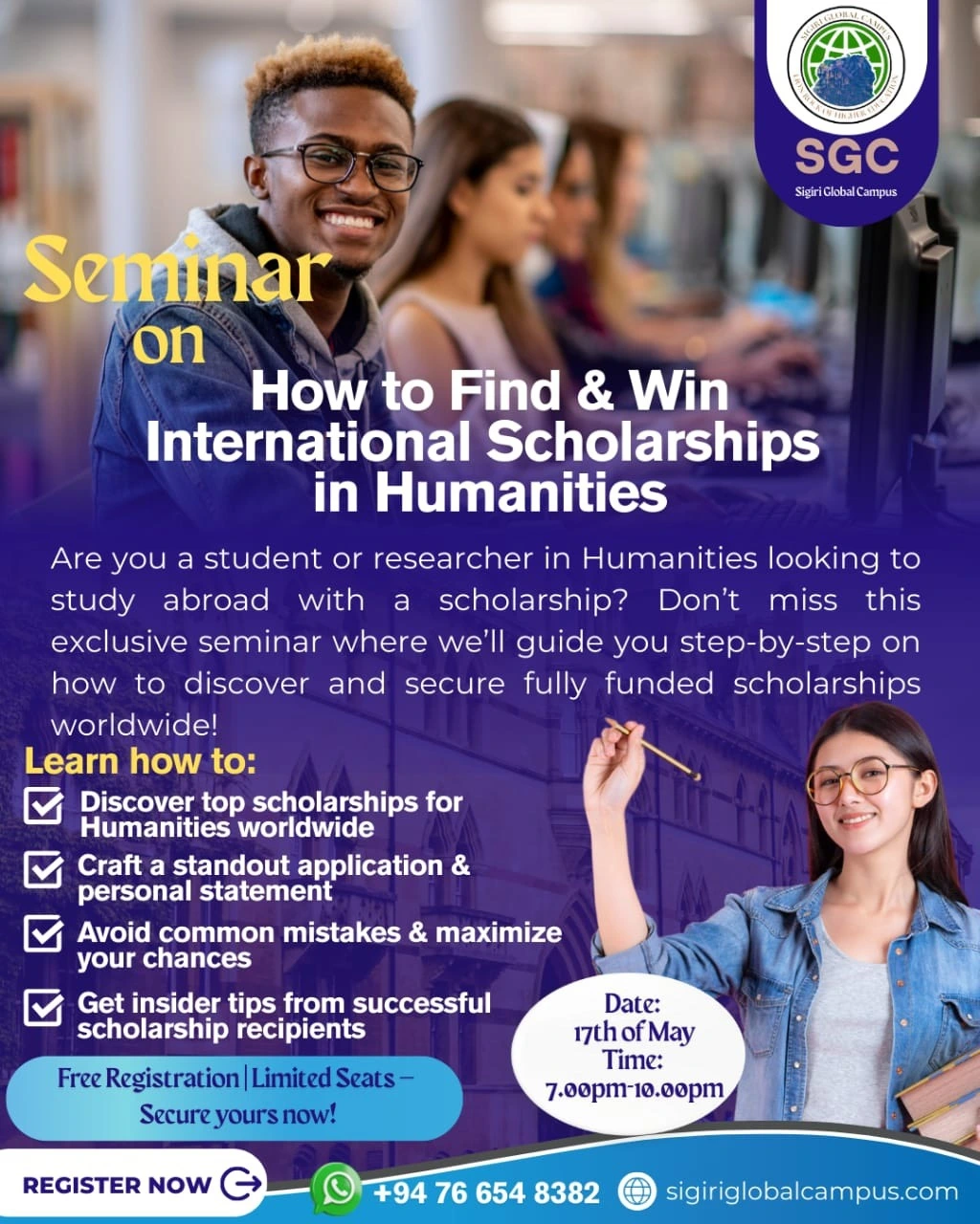How to find & win international Scholarships in Humanities