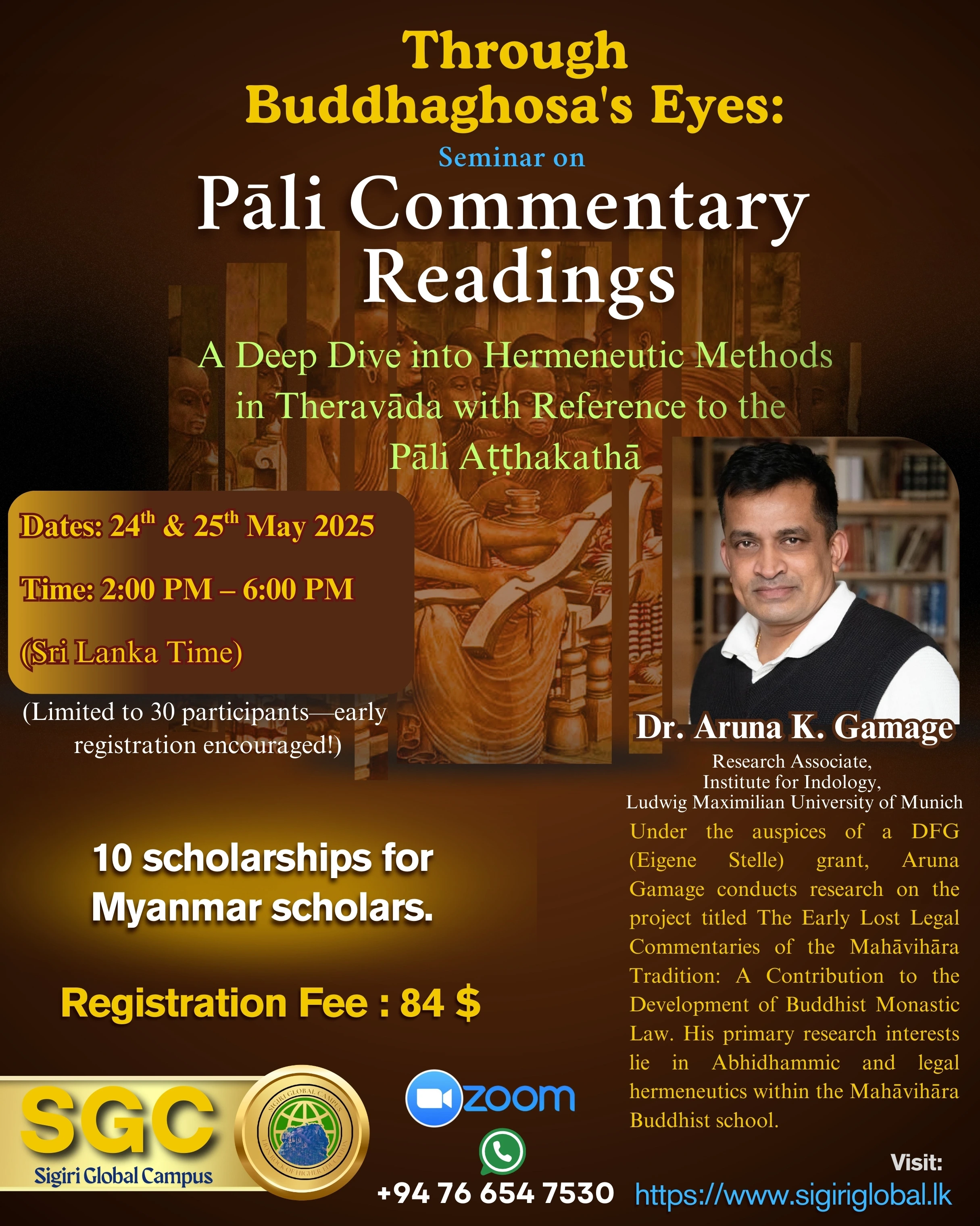 Pali Commentary Readings